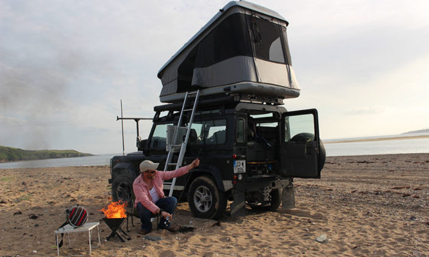Angeln und Camping mit Ihrem 4WD