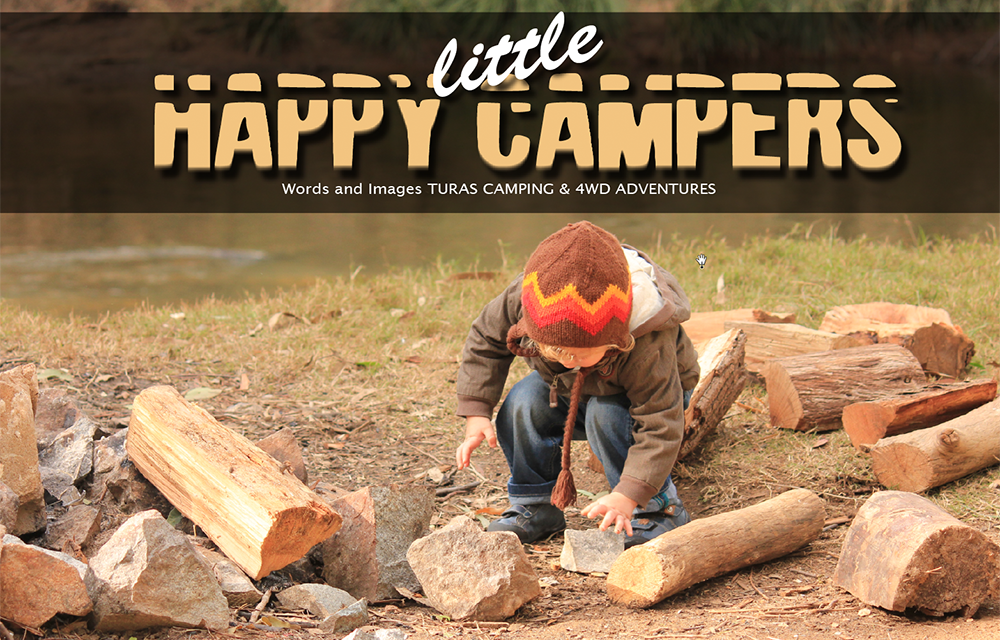 Happy Little Campers - Camping mat Kanner