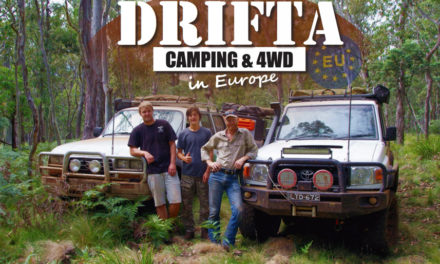 DRIFTA ヨーロッパのキャンプ場と4WD