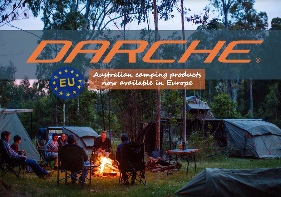 DARCHE  - Australiese kampeerprodukte wat nou in Europa beskikbaar is