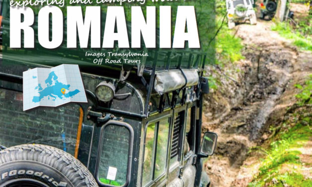 ルーマニアでの野生の探検とキャンプ