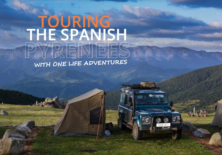Mit einem Abenteuer durch die spanischen Pyrenäen