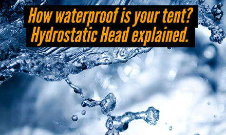 Hoe waterdicht is je tent? Hydrostatische kop uitgelegd.