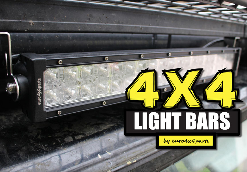 4 × 4 LED-valopalkit alkaen euro4x4parts