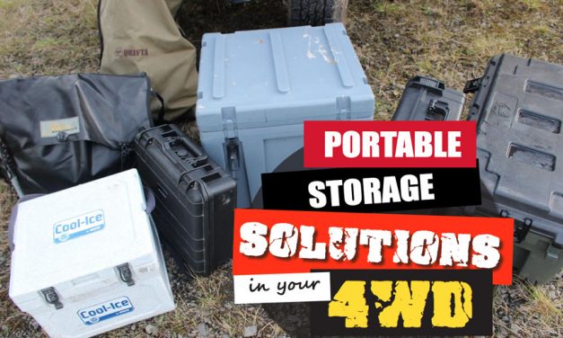 Portable Storage Solutions in your 4WD