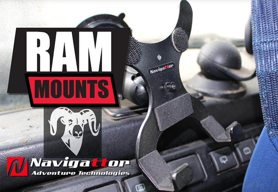 RAM Mounts Available in Europe from Navigattor Adventure Technologies