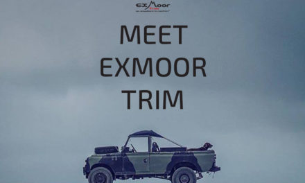 Exmoor Trim-Go는 어디서나 편안하게 사용할 수 있습니다. 랜드 로버 캔버스 후드 및 차량 트림