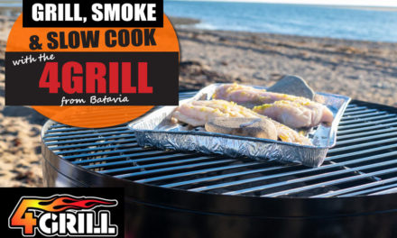 Grill, rook en langzaam koken met de 4Grill multifunctionele grill grill van Batavia