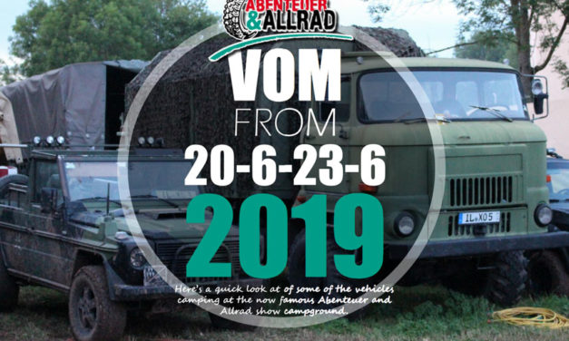 Ibilbideak batzuk at Camped at Abenteuer and Allrad 2018- Ez galdu 2019ko Expo!