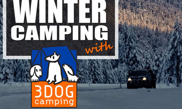 Neguan Campingarekin 3DOG Camping Winter Camping ekipamendu ona eskatzen du
