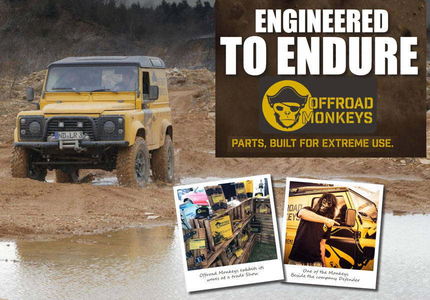 Engineered to Endure – Offroad Monkeys – LandRover Parts Built for extreme use. Made in Germany