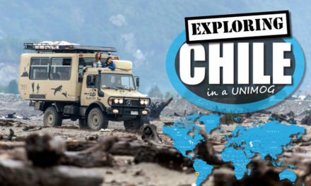 Chilen tutkiminen Unimog - 4WD -touringilla