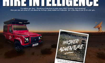 Hire Intelligence- Try before you buy – Experience a fully kitted out Touring Defender.