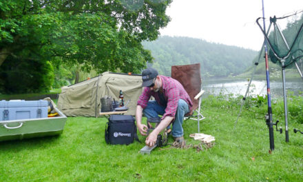 Down by the River – Cooking with a Petromax Rocket Stove