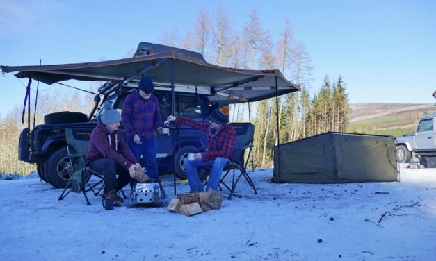 Einige Tipps für Camping bei kaltem Wetter
