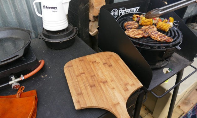 Een winterbarbecue met de Petromax Fire Barbvergelijkbaar met Grill Tg3
