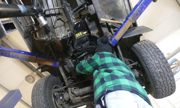 Gearbembrague y volante de buey - Bearmach - El TURAS Construir Land Rover