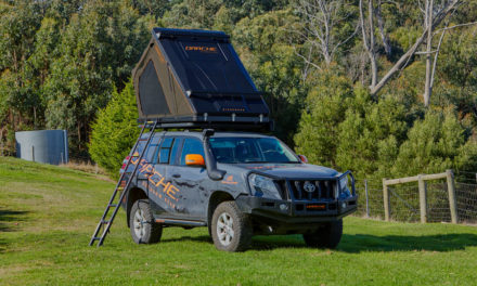 The Ridgeback Hardshell Roof Top Tent from DARCHE