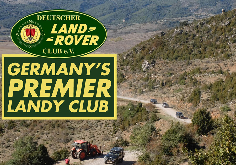 Germany's Premiere Landy Club -the Deutscher Land Rover Club 