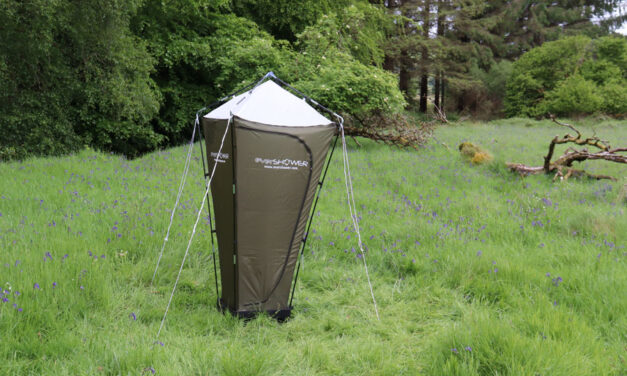 Shower Thoughts - D'Portable Recycling Camping Dusche vun EverShower